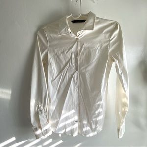 Zara Basics Fitted Button Down